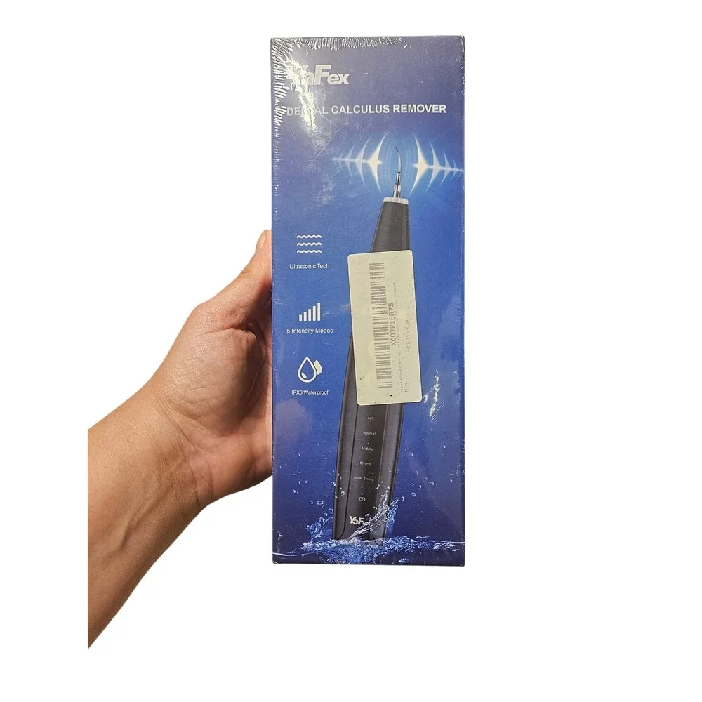 YaFex Ultrasonic Dental Calculus Remover 5‎ Intensity Modes IP68 Waterproof New